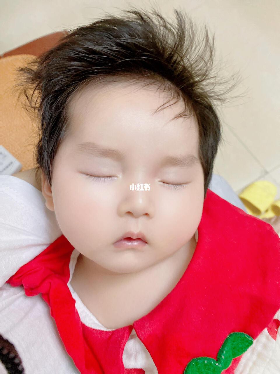 3个多月的发量惊人是蒙奇奇本奇了