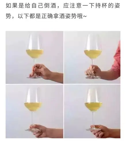 喝葡萄酒的正确姿势