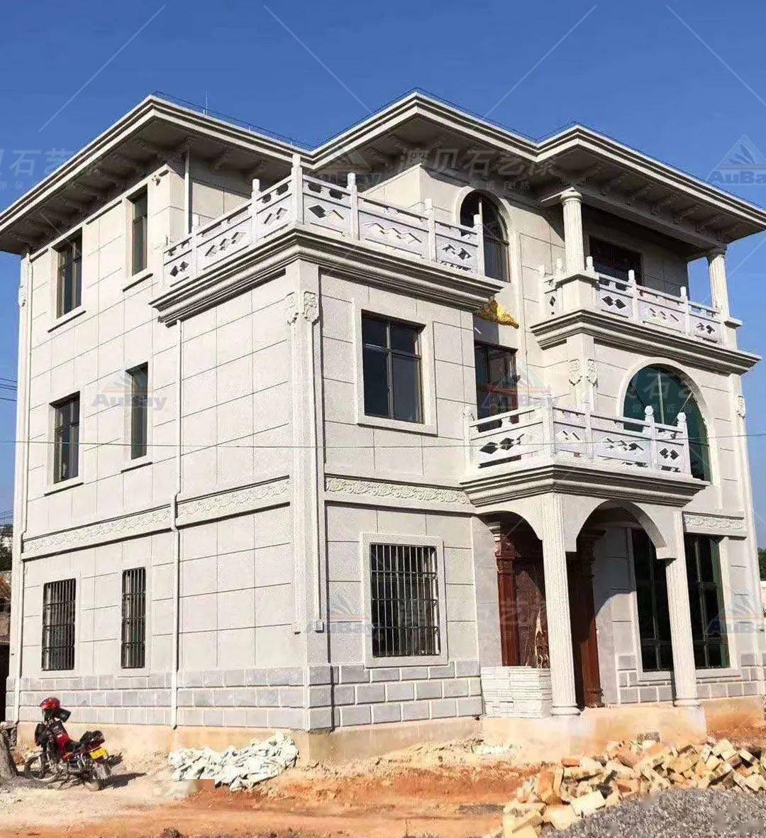 涂装课堂掌握这4个仿石漆颜色搭配原则轻松装修高颜值外墙