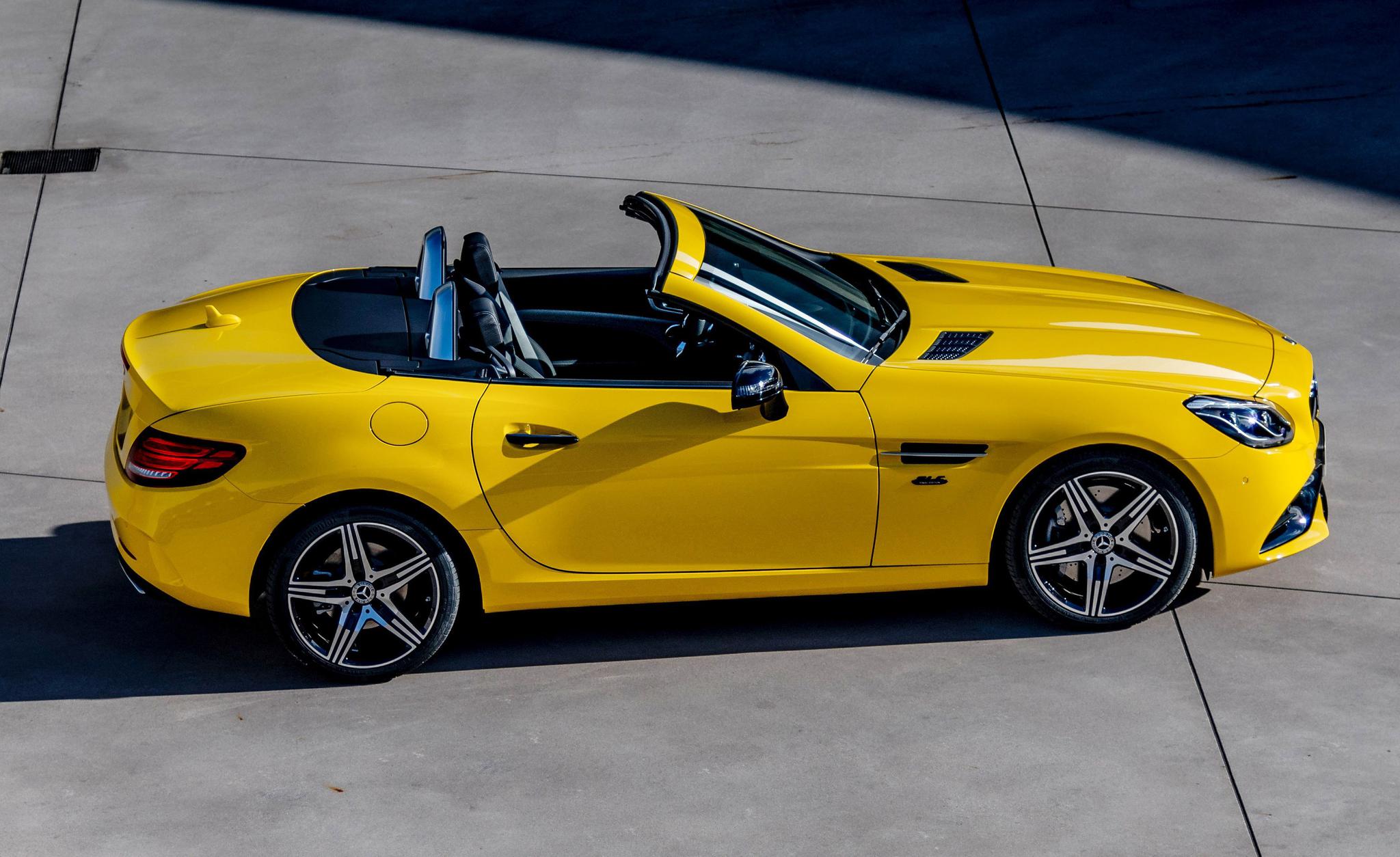 梅赛德斯奔驰slc跑车最后版本即将到来,而全新跑车正在研发中