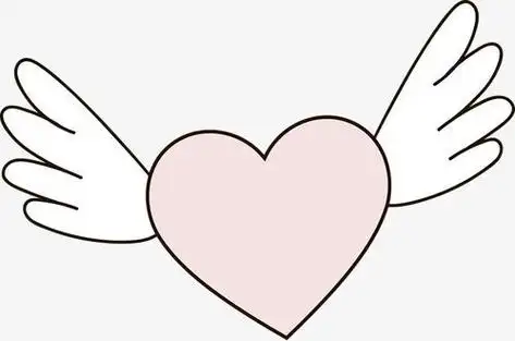 爱心翅膀简笔画爱心翅膀简笔画漂亮可爱