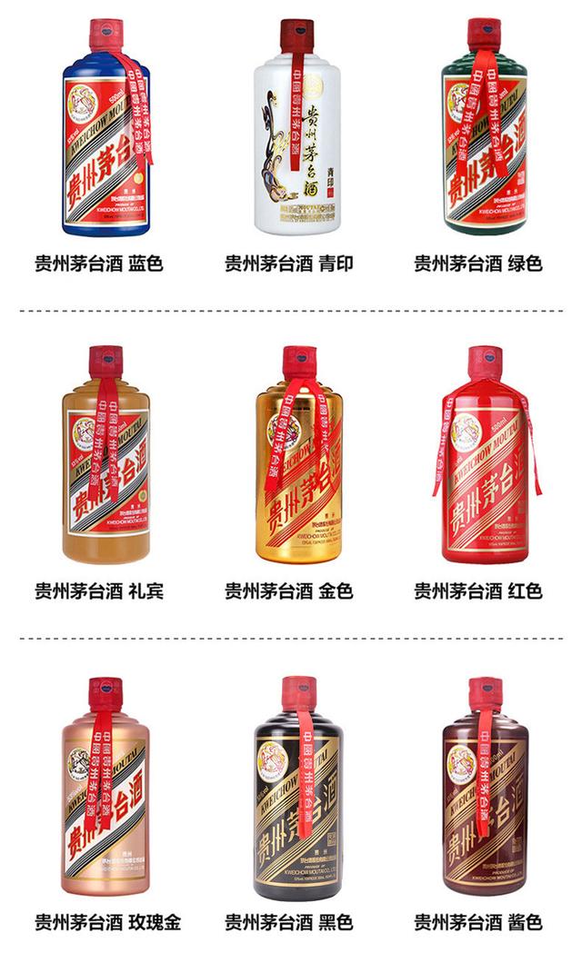 茅台"八方来财"系列为小批量勾兑的产品,酒精度为53%vol.