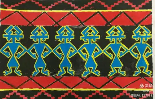 图案设计,2,现代黎族服饰设计 作业形式: 1,单独纹样,2,二方连续纹样