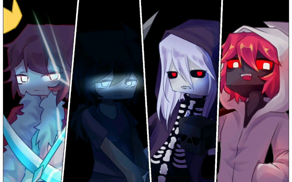 『minecraft』私设四大魔王meme