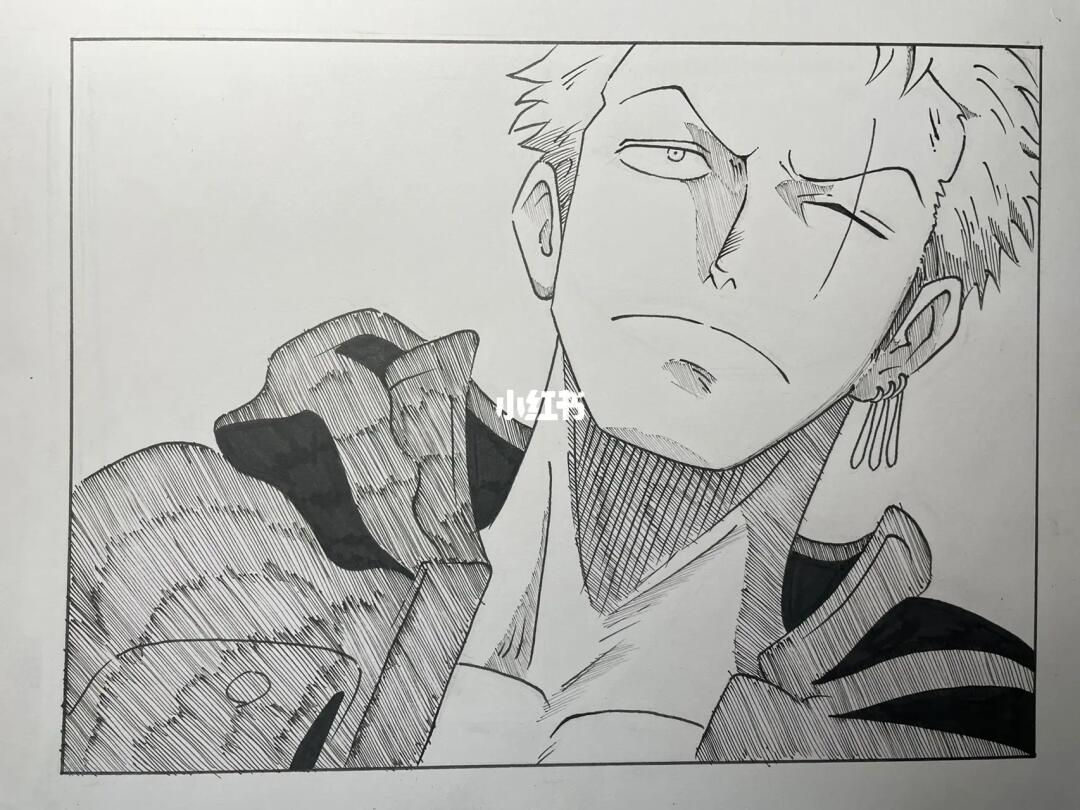 索隆  #海贼王  最近挺满意的一张.