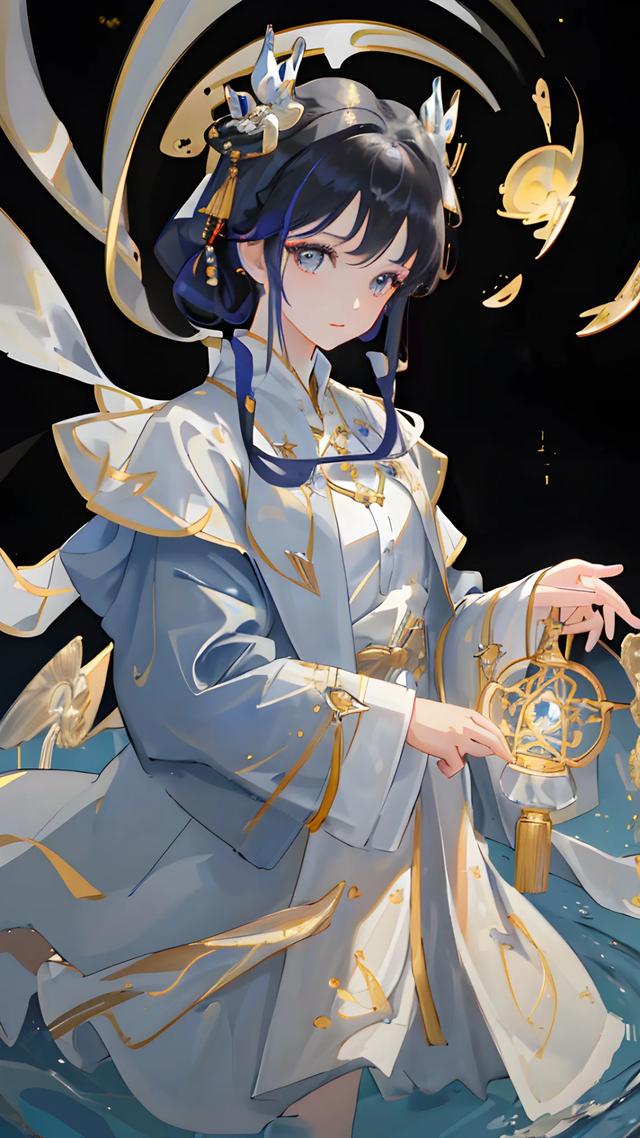 梦幻般的二次元世界,华美绝伦的背景配上可爱的二次元动漫角色,那么