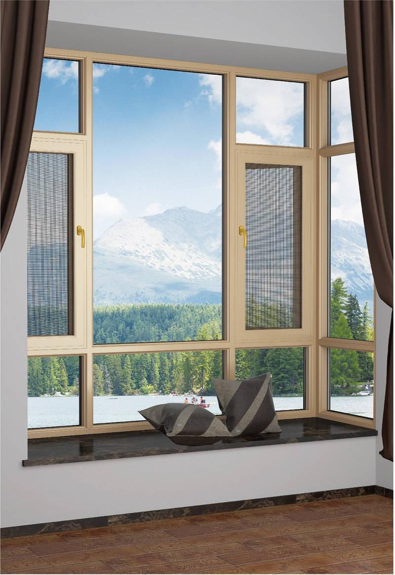 断桥铝门窗_平开窗_推拉窗_封阳台铝合金窗_希欧门窗