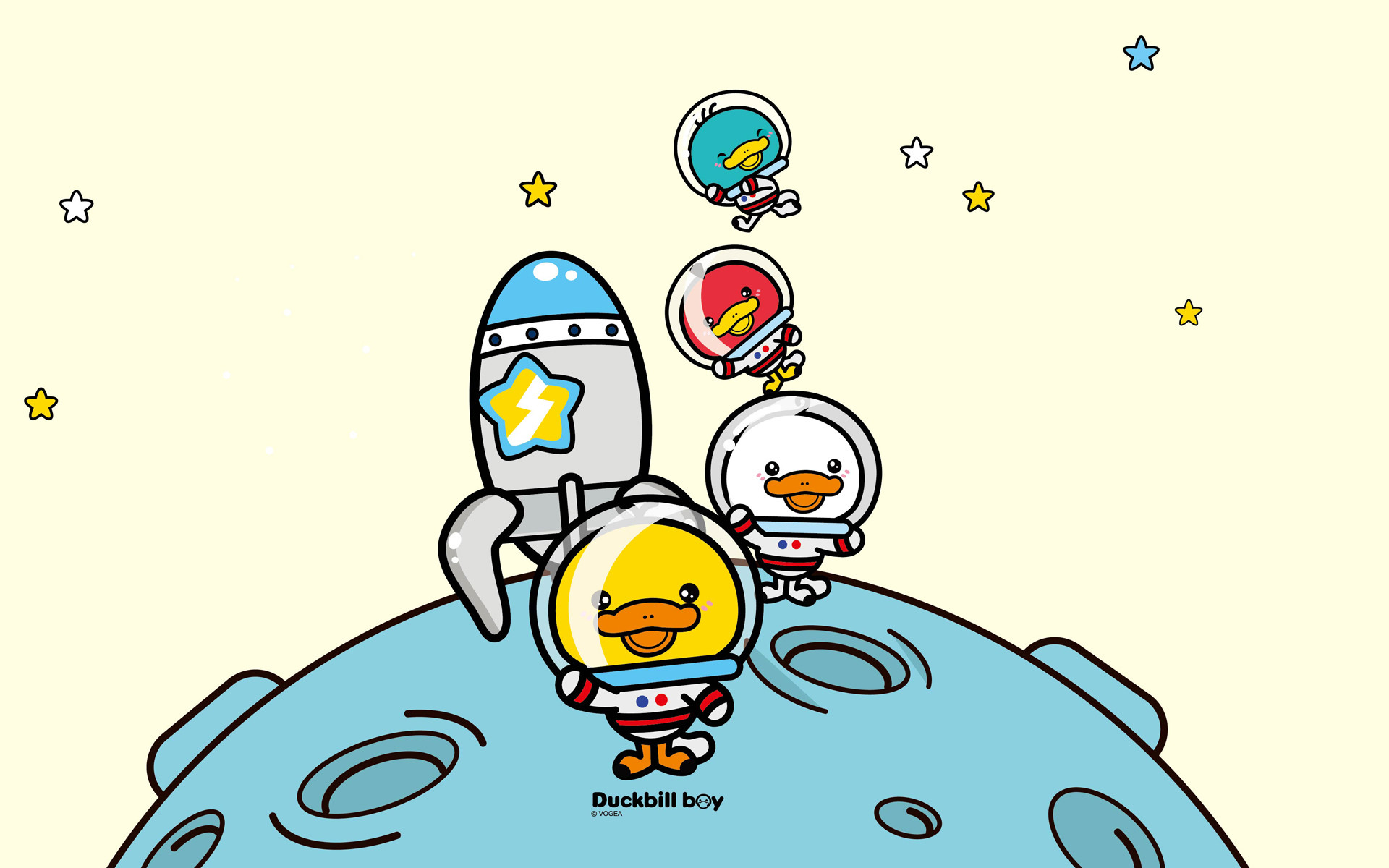 鸭嘴兽男孩之太空梦想桌面壁纸高清大图预览1920x1080_卡通动漫下载