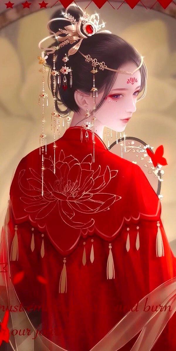 惊艳许久的古风动漫美女壁纸