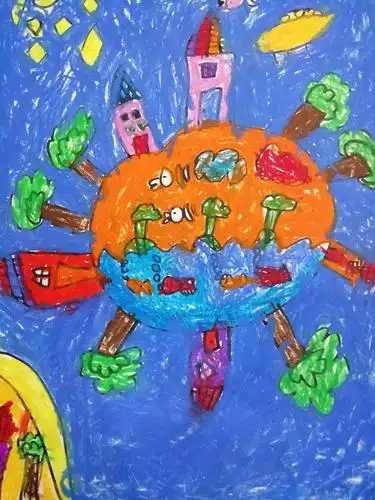 让爱飞扬"续闪1:大班陈晓熳美术作品集 写美篇福安市南湖启智幼儿园十