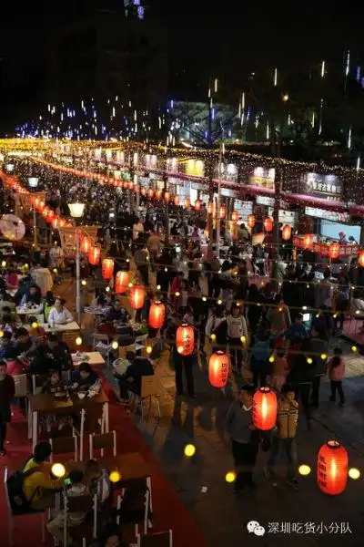 深圳新建了一条美食街 你知道吗 台湾六合夜市搬来深圳了