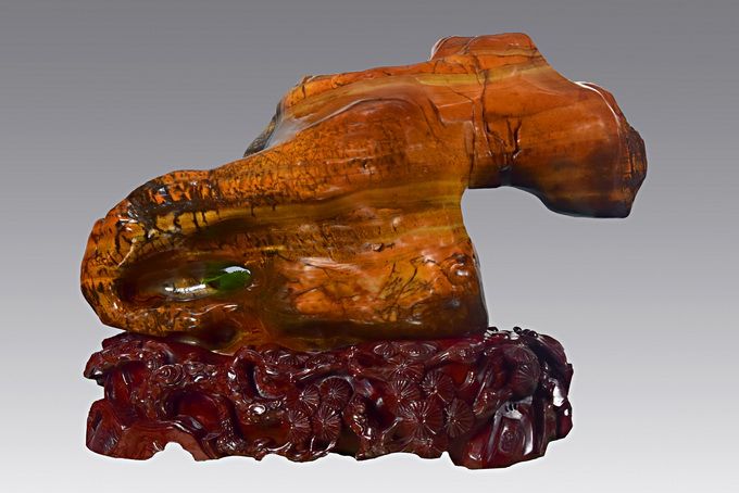 北京晚报媒体专访奇石收藏家张东林