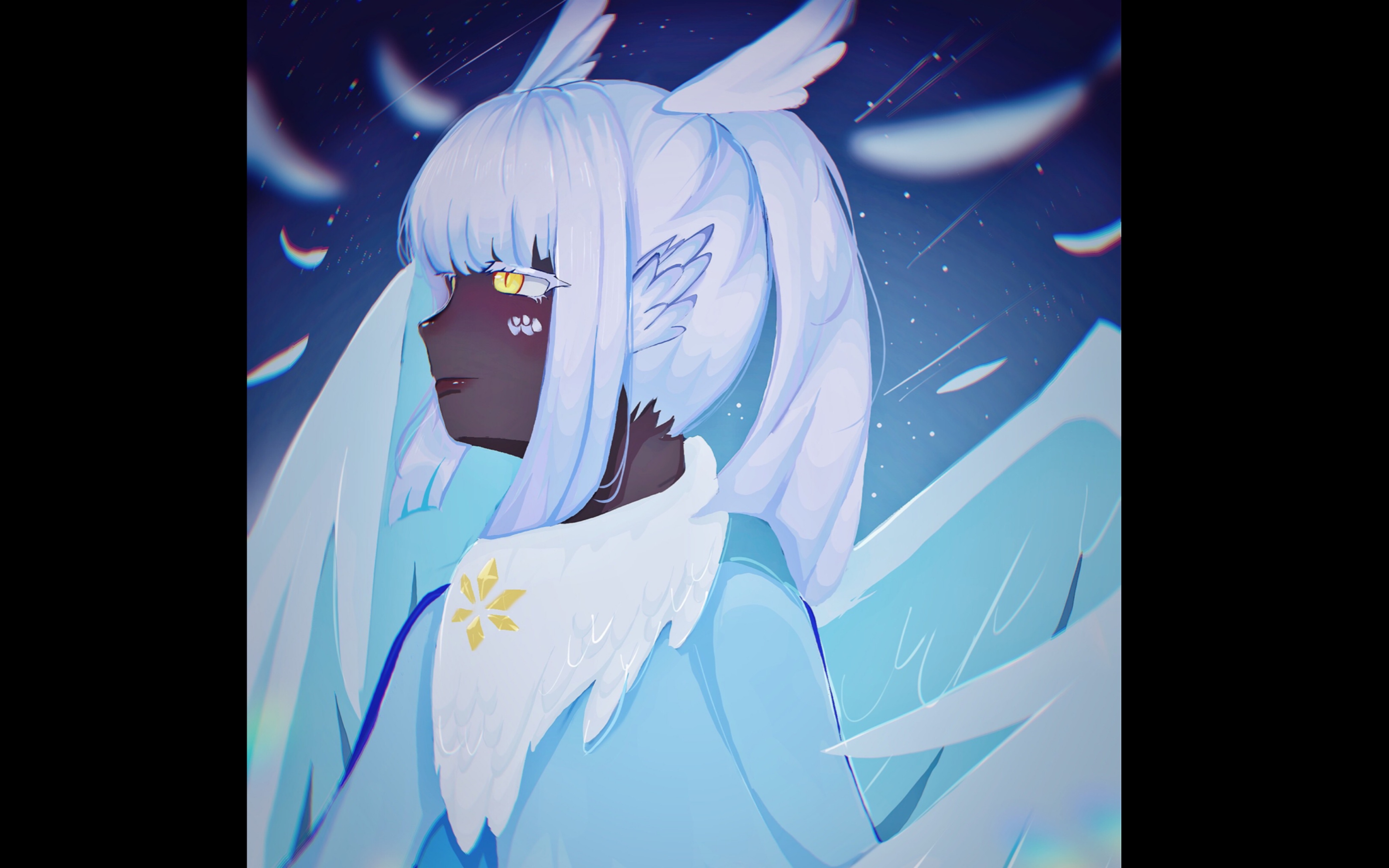 【sky光遇/绘画过程/画世界】白鸟_哔哩哔哩 (゜-゜)つロ 干杯~-bili