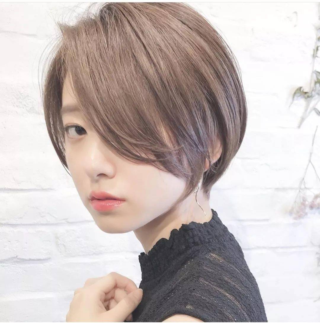 发型欣赏人气气质超短发