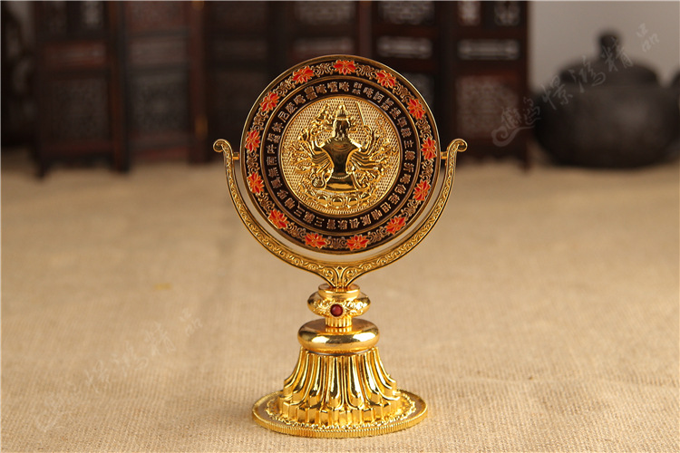 佛教用品批发 准提宝镜准提菩萨镜开智慧增功德**镜辟邪镜摆.