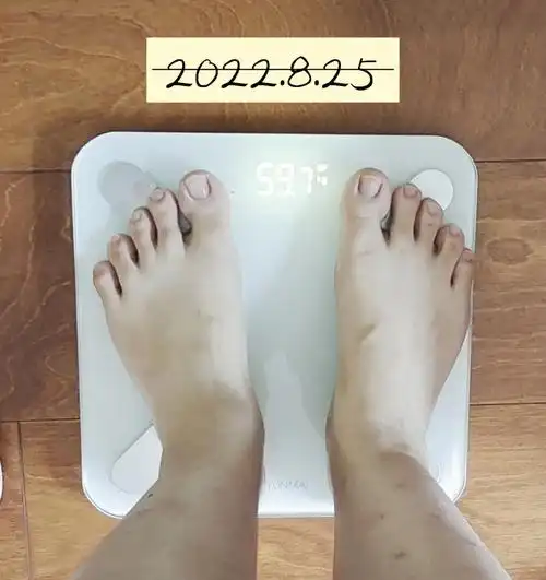 体重到120斤以下了我的减肥也要结束了