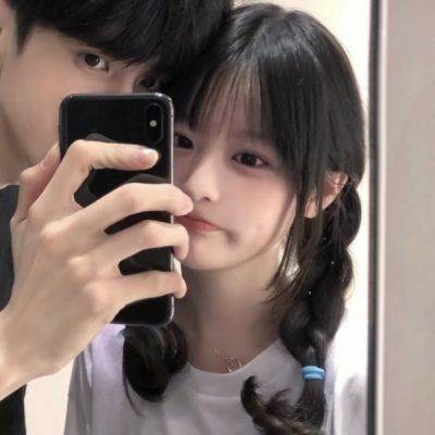 宝藏真人情头情侣头像