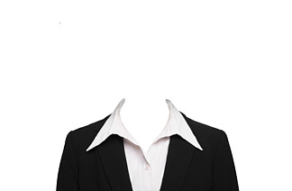 素材蓝底280835312293白底女士正装证件照模板5751229323276蓝底西装