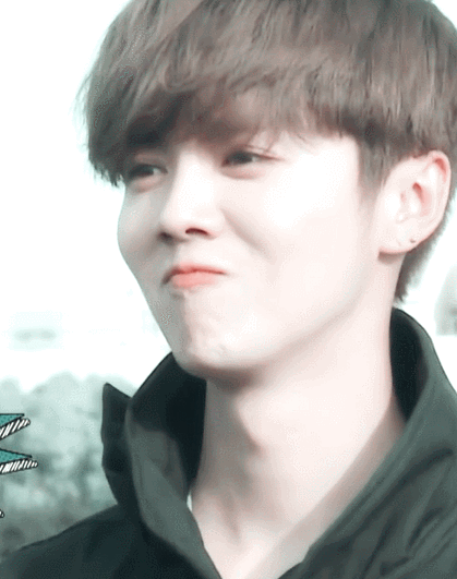 鹿晗欧巴帅哥小鲜肉gif动图_动态图_表情包下载_soogif