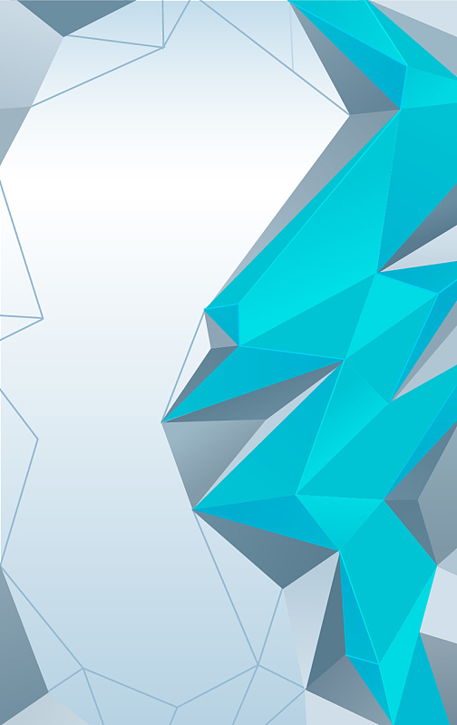 简约大气的几何封面设计