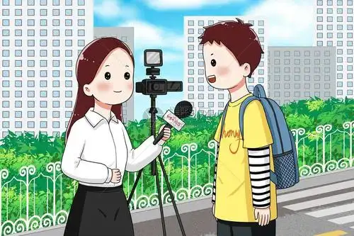 心怀祖国,情系天下 ――八年级七班实践活动之新闻采访