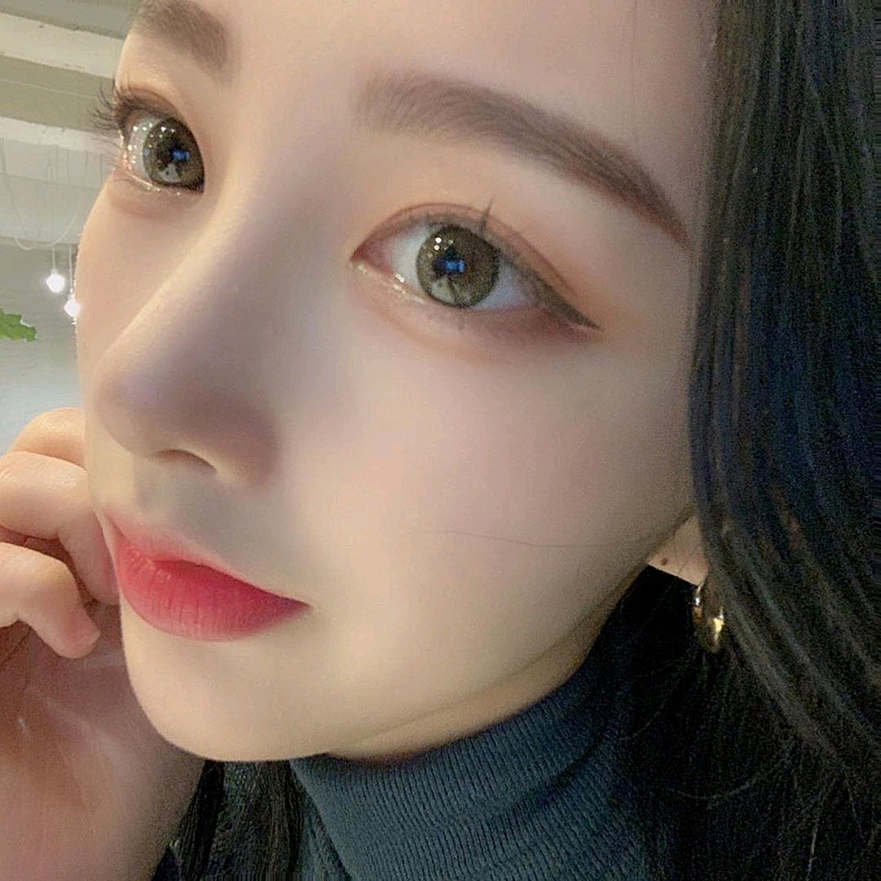 一直想去整个双眼皮,整个勾人的桃花眼美女,呵呵,就_圈子-新氧美容