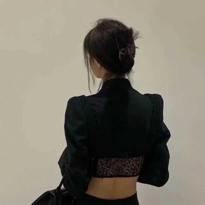 【黑色系女头】愿我们在各自的世_女生头像_我要个性网