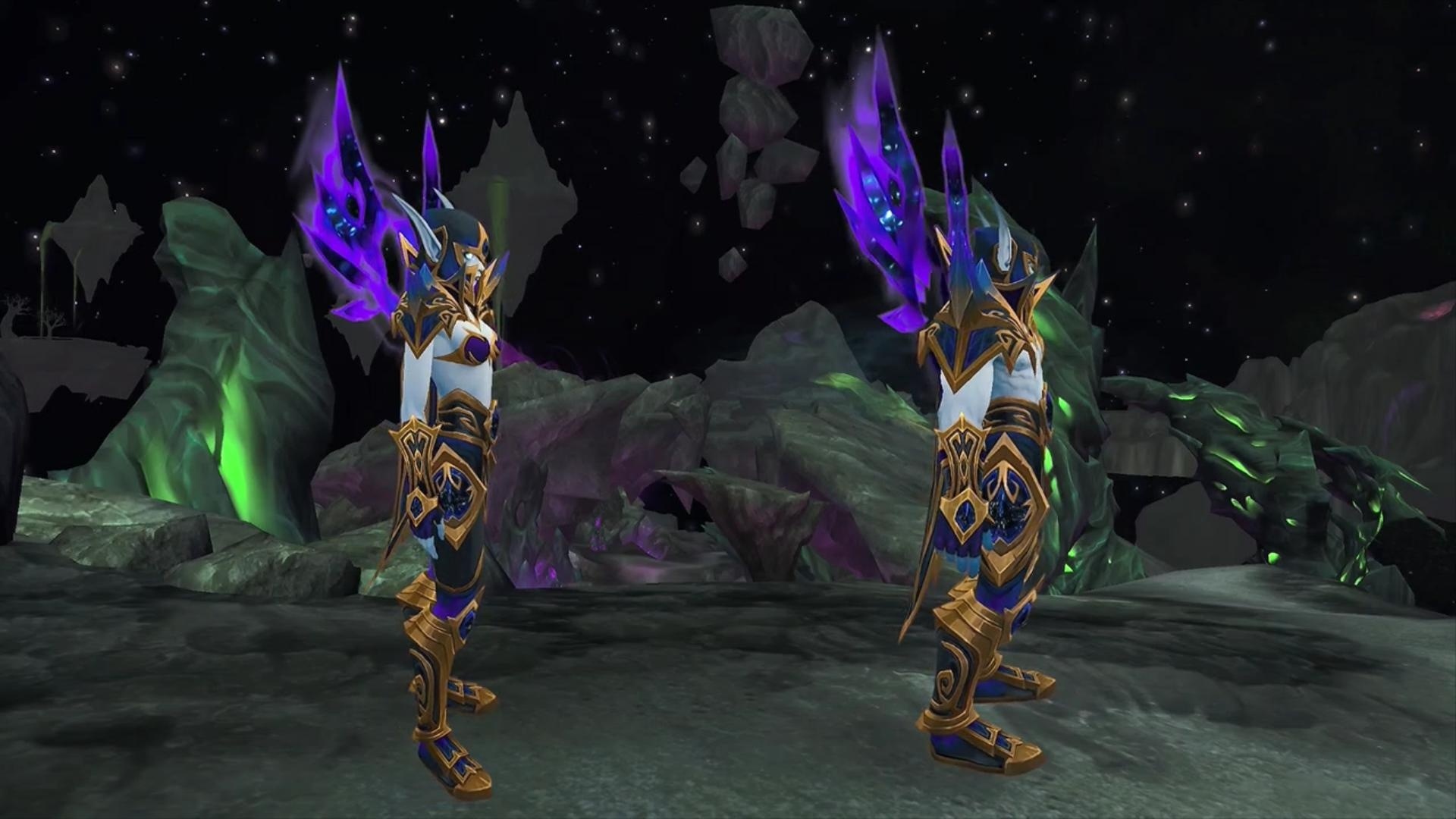 魔兽80争霸艾泽拉斯六大同盟种族传承护甲截图