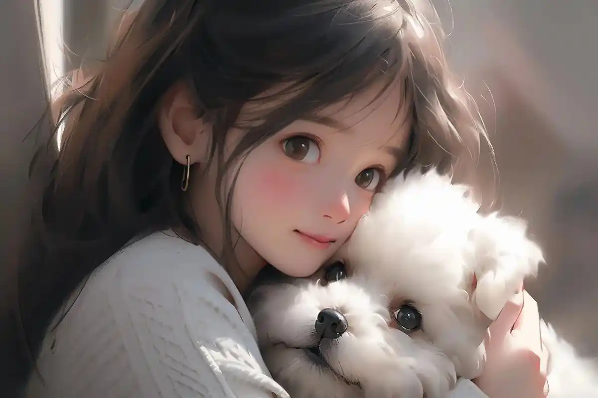 漫画女孩 #壁纸 - 抖音