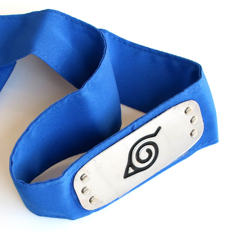 火影护额木叶鸣人卡卡西小樱四代目头带头巾升级版140cm带长