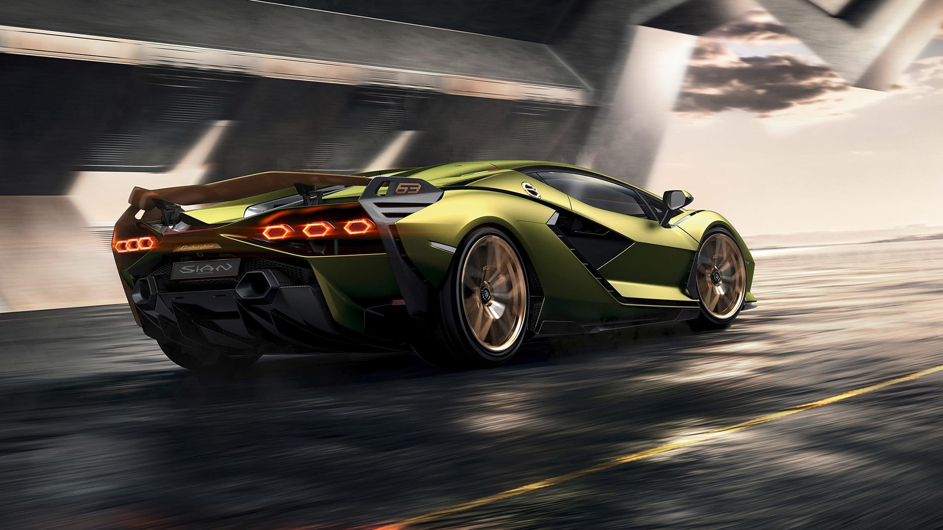 豪华炫酷超跑高清桌面壁纸