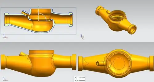 这个翻砂铸造产品图纸ug建模应该怎么画出来