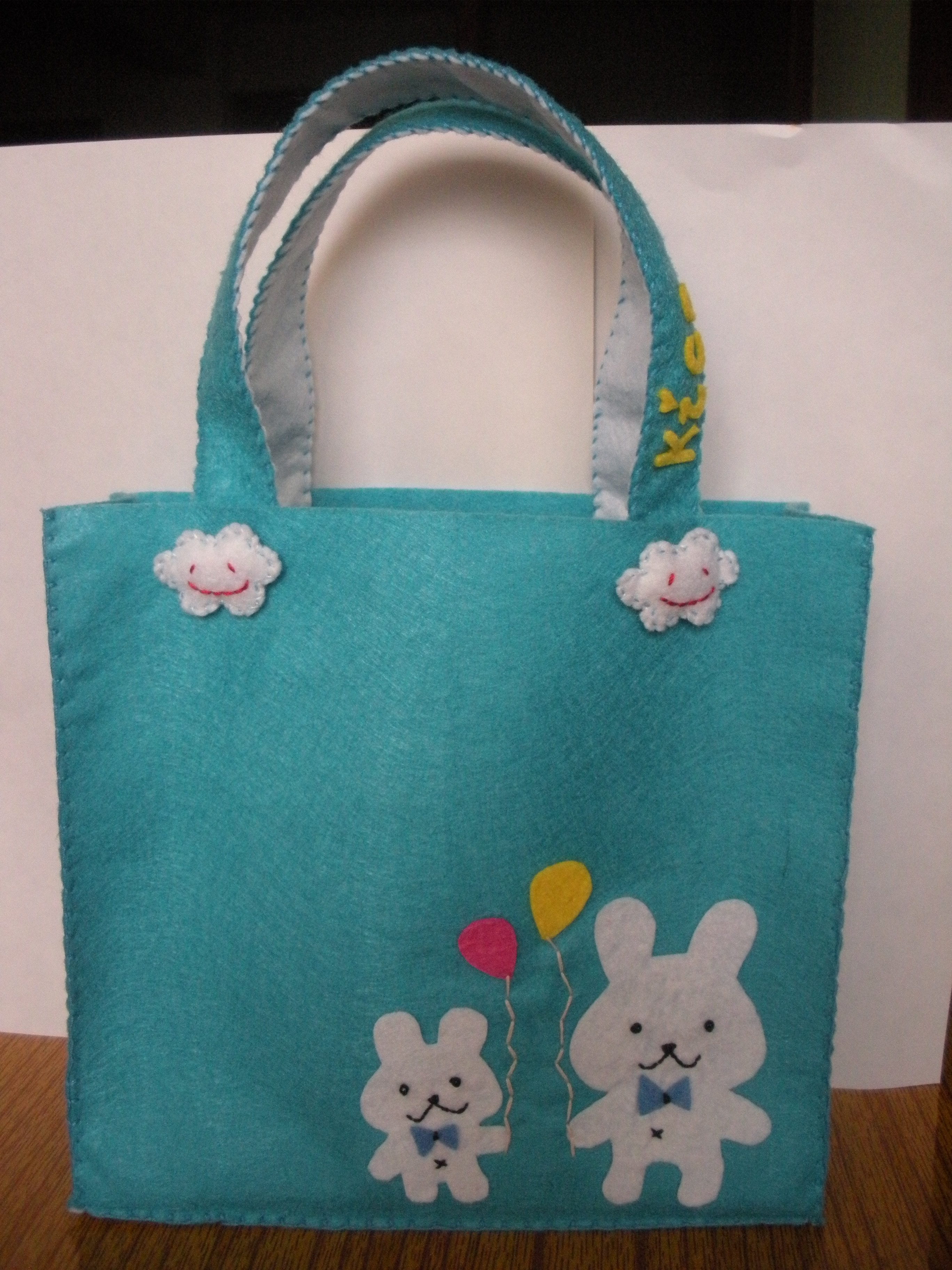 自己diy的不织布环保袋