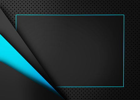 黑色蓝色卡片商务金属科技背景