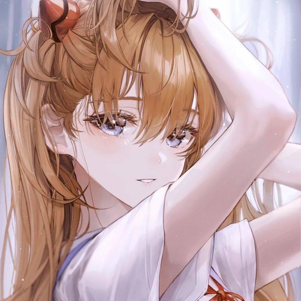 女生动漫头像花开花落