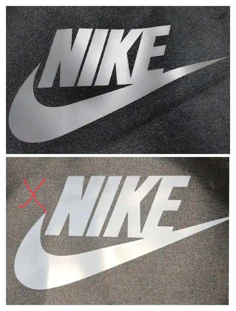 耐克斜挎包真假对比图.可自行查验,实在拿不准可咨询我鉴定 - 抖音