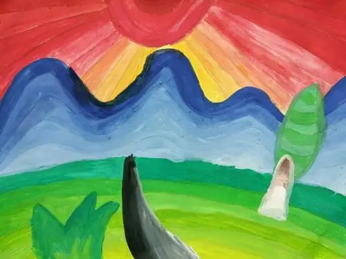 《色彩练习》 写美篇      本期进行色彩训练,通过教师的示范讲解,让