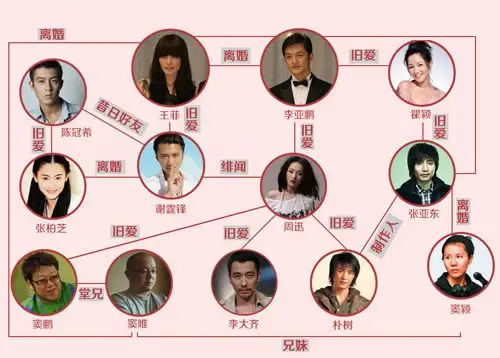 王菲谢霆锋关系图 王菲谢霆锋身高年龄差_5d明