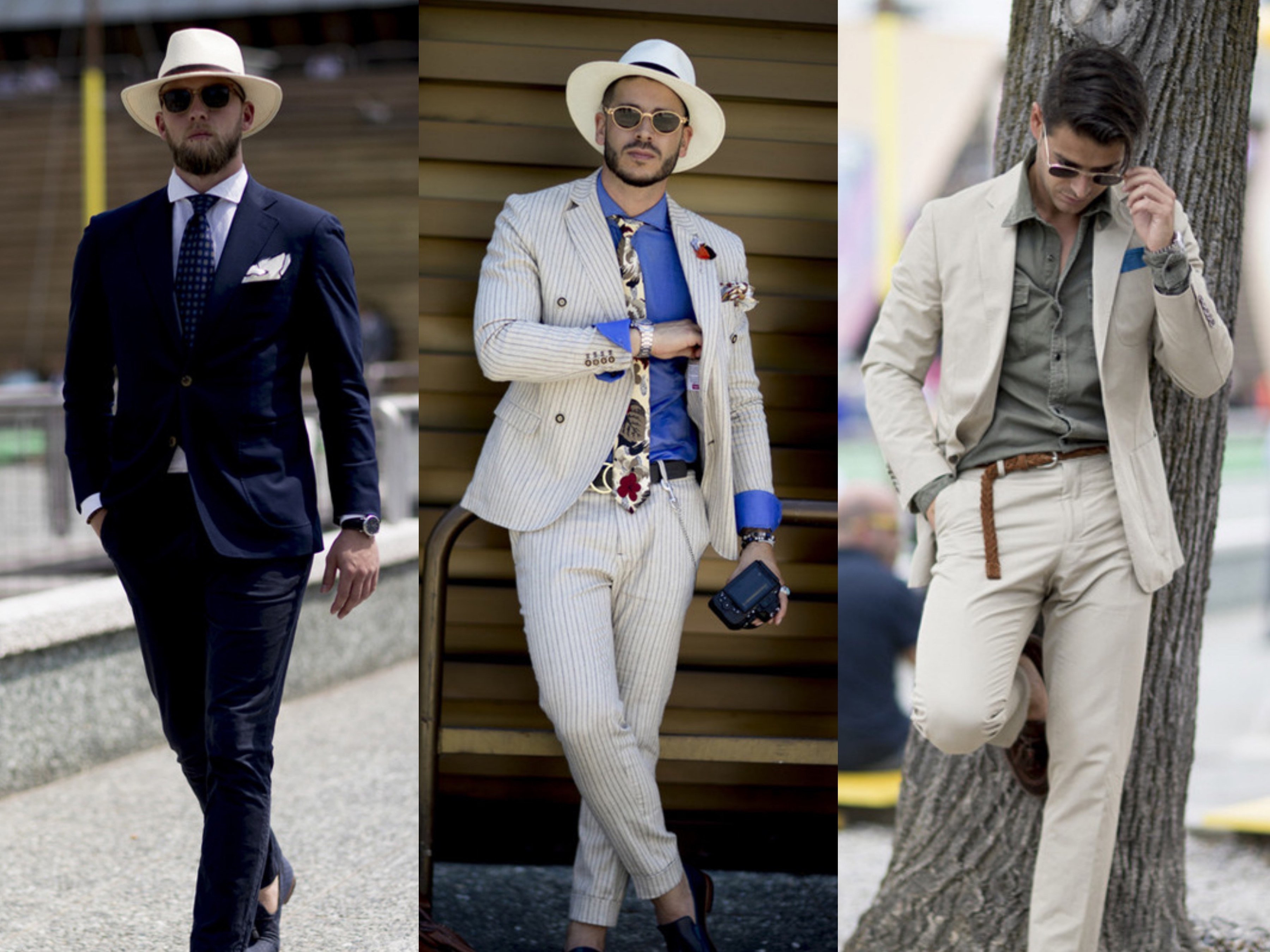 经常看到欧美老电影裏,绅士们西装革履,带着窄沿帽,魅力十足.