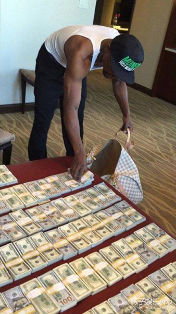 9亿人民币,拳王梅威瑟穷的只剩钱了.