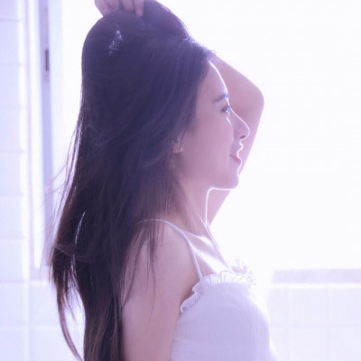 高清女头像侧脸干净 唯美有气质清纯少女头像