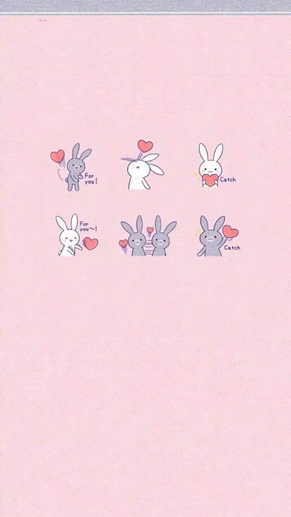 手机壁纸 |可爱萌萌哒卡通壁纸背景图_头像_微信_姓氏