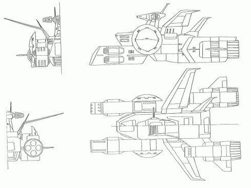 宇宙战舰怎么画简笔画