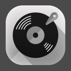 音乐 开启动画.后台运行时展示的状态.