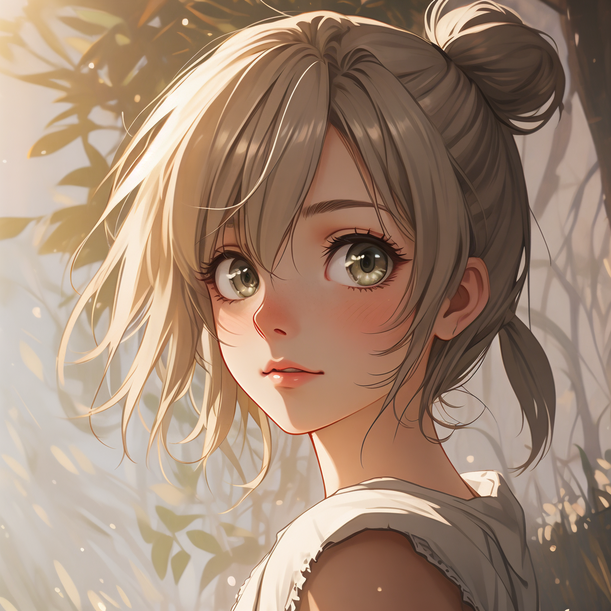 阳光女孩头像,治愈系温柔头像94 一组阳光治愈系女生头像,温柔阳光