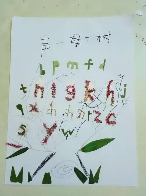 ╠海润一(6)班声母表创作有感 写美篇  我们的拼音学习已经告一段落了