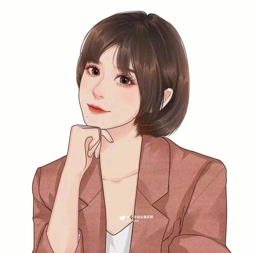 知性干练气质优雅的女生头像白领头像