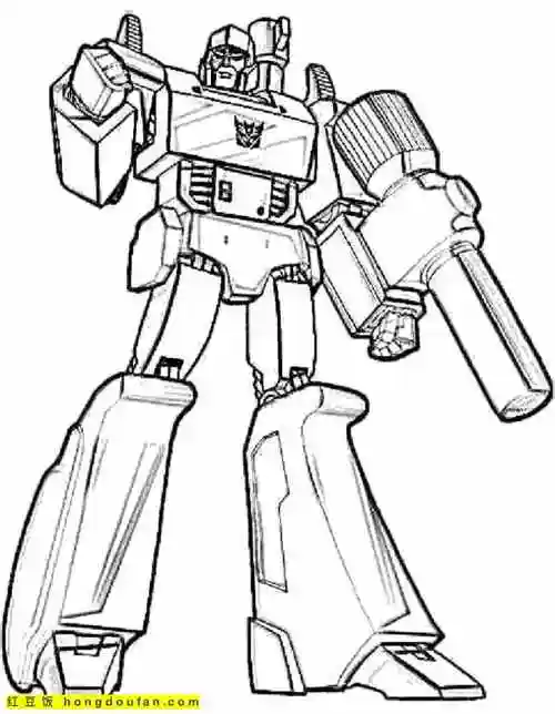 专注力,免费,免费下载,动画片,卡通,原始兽,变形金刚,塞伯坦,填色