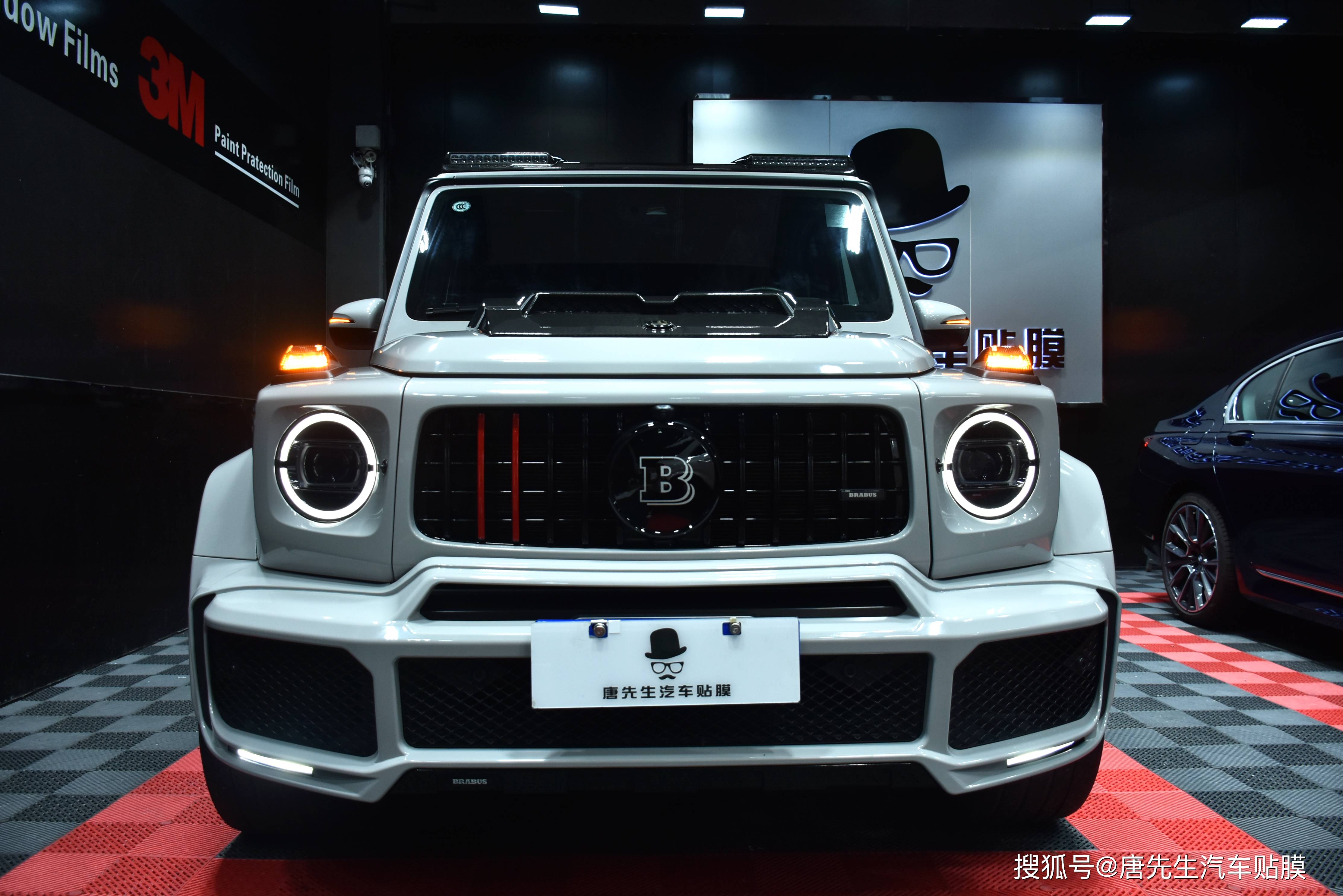 巴博斯g800改色贴膜