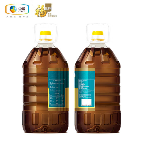 福临门食用油非转基因纯正菜籽油5l中粮出品浸出工艺